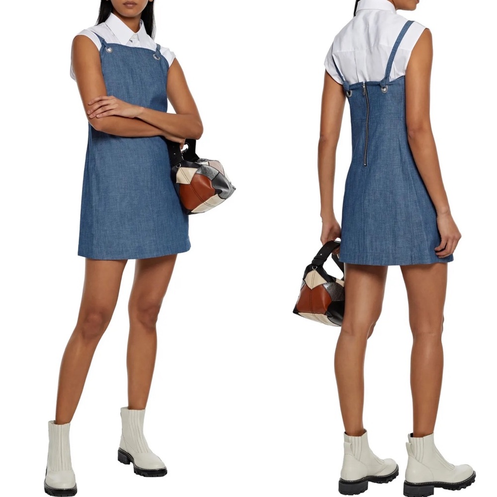 Rag & Bone Suffolk denim mini dress